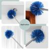 Yuibthr Cobweb Duster with Extension Pole, Spider Web Brush w 15-100 Inch Long Handle Dusters for Cleaning Ceiling Fan, Blinds, Furniture & Cars, Blue view 3