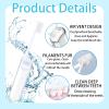 10 Pcs Mini Toothbrush, Travel Toothbrush Set with Mini Toothpaste, Portable Toothbrush for Families Travel Business Trip Camping Outdoor Activities view 3