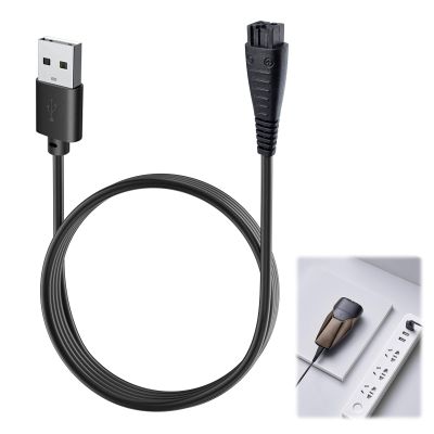Universal USB Charger for Panasonic Shavers, UK Plug 5.4V Power Supply Cord Replacement Cable Compatible with Panasonic ES-LV97 ES-LA63 RE7-51 RE7-59 RE740 RE768 ERGC20 Lasting PVC Cable (Black)