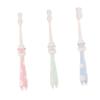 minkissy 6pcs Straw Cartoon Toothbrush for Boys and Girls Boy Girl Oral Care Bristle Brush for First Toothbrush and Daily Use view 2