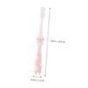 minkissy 6pcs Straw Cartoon Toothbrush for Boys and Girls Boy Girl Oral Care Bristle Brush for First Toothbrush and Daily Use view 4