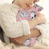 Pink Cows Hot Water Bottle with Cover, Cute Cow Pattern 2L Hot Water Bag for Pain Relief, Neck and Shoulder, Hand Feet Warmer view 2
