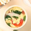 Freeze dried instant vegetable soup,healthy breakfast,Soups,Stews & Chillies,brewed instant soup,sour and spicy tomato soup,fresh soup,soup gift (Spinach tomato and enoki mushroom soup,5 packs) view 3