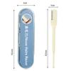 6 Pcs Double Sided Nose Hair Knife, Portable Nasal Hair Cutter Rotating, Double Head Rotating Nose Hair Trimmer, Double Head Nose Trimmer, 2 in 1 Nose Hair Trimmer, for Men and Women view 2