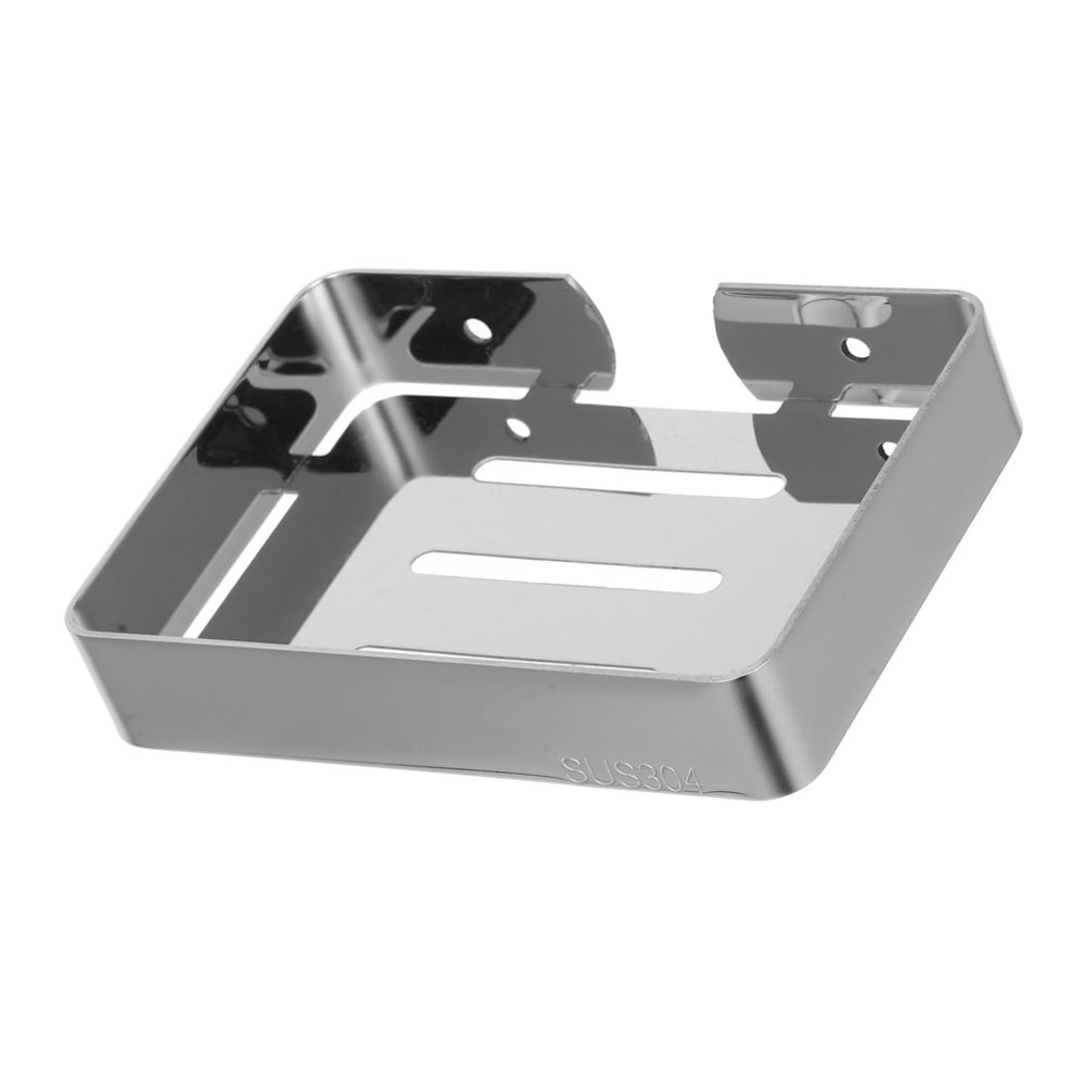 Gatuida Wall Mount Soap Dishes Stainless Soap Dish Stainless Steel Shelf Mounted