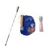 Telescopic Cane for the Blind with a Rollable Tip - Mobility Cane with Reflective Sheet - Cane Sections for the Blind and Visually Impaired(118) view 2