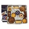 Foxs Festive Biscuit Selection  Featuring Classic Biscuit Varieties in The Snowman-Themed Tin  Delicious Cookies Ideal for Holiday Present, Festive Celebrations, and Seasonal Enjoyment. view 3