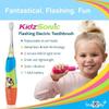 Brush-Baby KidzSonic Toothbrush for Kids Children Toddlers 3+ Years | Soft Bristles & Replaceable Brush Head| Two Minute Smart Timer | Easy Brushing with Light Handle | AAA Battery Powered | Blue view 3