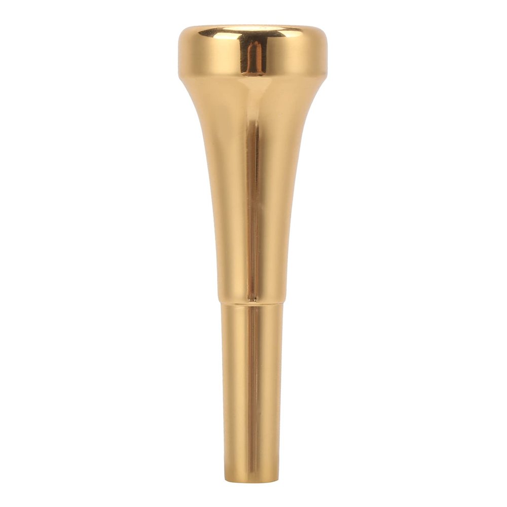 Brass Trumpet Mouthpiece Set for Beginners and Pros - Gilded Bright Performance Accessories