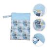 Didiseaon Storage Bag for Menstrual Pad Portable Multi-Function Bag Double Pockets for Travel and Period Kit Storage view 4