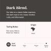 Grind Dark Blend Ground Coffee  1kg Bag  Dark Roast  100% Arabica  Suitable for Cafetire, Moka Pot, AeroPress and Filter Brew  Ethically Sourced view 2