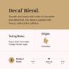 Grind Decaf House Blend Ground Coffee  1kg Bag  Medium Roast  100% Arabica  Natural Decaffeination Process  Suitable for Cafetire, Moka Pot, AeroPress and Filter Brew  Ethically Sourced view 2