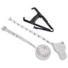 Skinfold Calipers, Body Fat Caliper BMI Measuring Tool Body Fat Tester Retractable Waist Measuring Tape Weight Loss Caliper view 1
