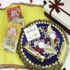 Emartbuy Luxury Diwali Gift Box Gift Hamper with Diyas, Chocolates, Snacks Festive treats view 3