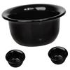 Baluue 3pcs Men Shaving Bowl Brush Lid Reusable Shave Bowl for Beard Grooming view 1