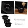 Baluue 3pcs Men Shaving Bowl Brush Lid Reusable Shave Bowl for Beard Grooming view 3