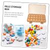 Portable Medicine Travel Case Weekly 7 Day White Food Grade Plastic view 2
