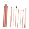 FRCOLOR 14pcs Professional Earwax Removal Supplies of Stainless Steel Ear Cleaning Tools Storage Tube Easy to Use view 1