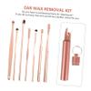 FRCOLOR 14pcs Professional Earwax Removal Supplies of Stainless Steel Ear Cleaning Tools Storage Tube Easy to Use view 2