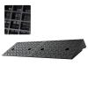 1 Pack Portable Wheelchair Ramp 5cm/10cm/4cm/8cm Height Rubber Threshold Ramp for Car Doorways Wheelchairs Bicycles Easy Access Ramp for Cars (3.5") view 1