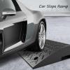 1 Pack Portable Wheelchair Ramp 5cm/10cm/4cm/8cm Height Rubber Threshold Ramp for Car Doorways Wheelchairs Bicycles Easy Access Ramp for Cars (3.5") view 3