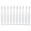 10pcs Shower Head Cleaning Brush, Shower Hole Cleaning Brush, Shower Cleaning Brush Multifunctional Deep Detail Crevice Cleaning Brush for Nozzle Gap Household Bathroom view 1