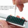 10pcs Shower Head Cleaning Brush, Shower Hole Cleaning Brush, Shower Cleaning Brush Multifunctional Deep Detail Crevice Cleaning Brush for Nozzle Gap Household Bathroom view 3