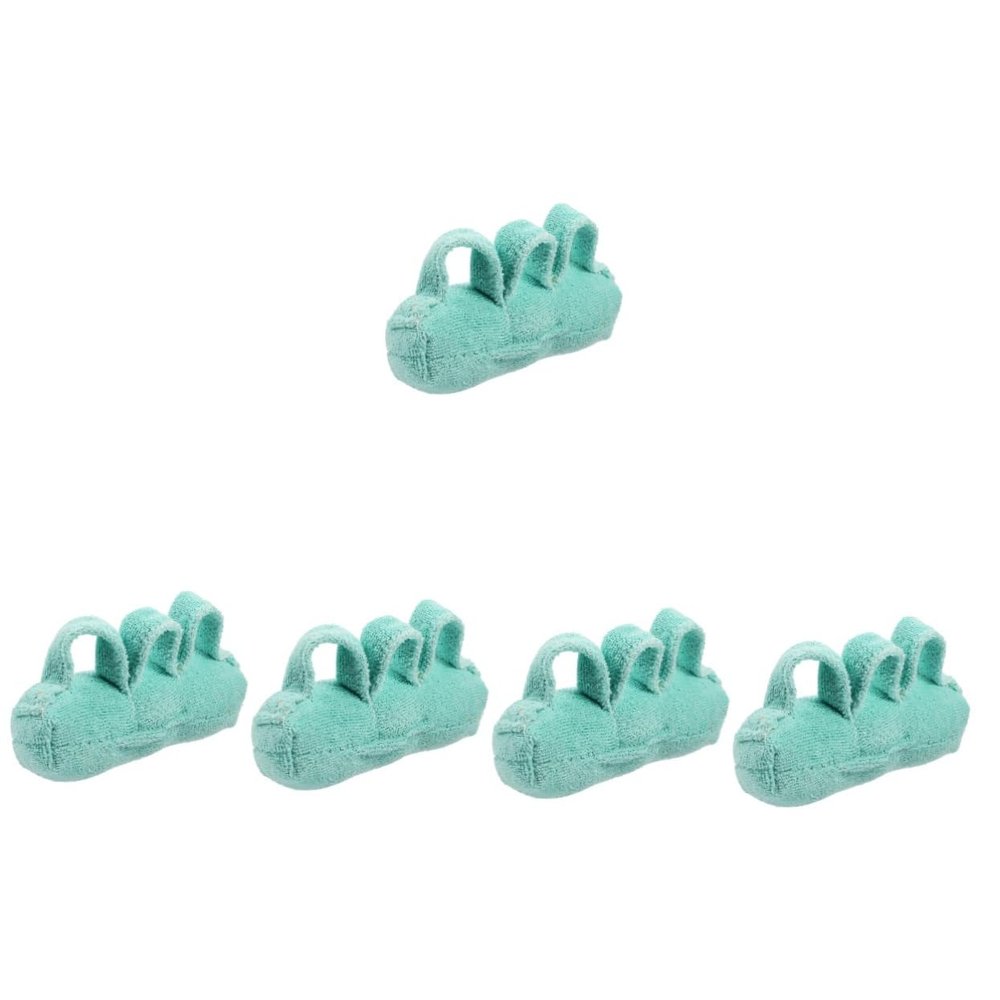 FRCOLOR 5pcs Elderly Finger Exerciser Thumb Palm Pad Ulcer Finger Separator Cushion for Hand Strengthen Palm
