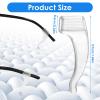 10 Pairss Pectacle Nose Pads for Glasses Push on Nose Pads Silicone Nose Pads Silicone Spectacle Push On Nose Pads, Anti-Slip, Adhesive Nose Pads for Eyeglasses, Sunglasses, and Spectacles,Cushions view 3