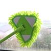 Kalastussaari Triangular Mop Heads,4Pcs Mini Brush Head Replacement,Rotatable Mini Mop Bathroom Mop Replacement,Green Wall Mop Shower Mop for Home Wall Ceiling Floor Cleaning view 3
