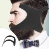Beard Shaper Kit, 5 Piece Beard Shaping & Styling Tool, Beard Shaping Tool for Men, Beard Lineup Guide Template, Beard Styling Tool for Hairline Neckline (Black) view 2