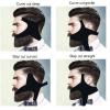 Beard Shaper Kit, 5 Piece Beard Shaping & Styling Tool, Beard Shaping Tool for Men, Beard Lineup Guide Template, Beard Styling Tool for Hairline Neckline (Black) view 3