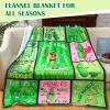 Buryeah 9 Pcs Funny Pickle Gifts for Pickle Lovers Christmas Pickle Themed Gifts for Women Pickle Printed 60 x 50'' Blanket Mug Makeup Bag Tote Bag Pillowcase Socks Keychain Candle Card for Employee view 2