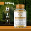 Berberine Gummies with Ceylon Cinnamon & Turmeric  High Strength Berberine HCL Supplement for Metabolic Support, Blood Sugar Balance  Vegan & Gluten-Free  60 Gummies view 2