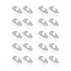 10 Pairs of Glasses Nose Pads, Rubber Push Silicone Pads kit. Soft Gel Fit Non-Slip Eye Handle Replacement Parts Protect Eyeglasses Bridge Repair Kit Children's Eyeglasses Sunglasses view 1
