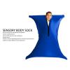 Sensory Sox Stretchy Body Socks, Full Body Autism Body Sock Improve Self Calming Increased Spatial Awareness Dynamic Movement Sensory Sock for for Boys Girls Blue (S) view 3