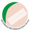 Improscar Patch - Silicone Sheet for Scar Treatment - Rectangle 80 mm Package - 1 Month Treatment view 2