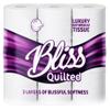 3-Ply Luxurious Super Soft Bliss Quilted Toilet Tissue Rolls for Washrooms (90) view 3