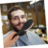 Baluue Beard Care Brush and Barber Hairdressing Brush with Black Handle for Men Facial Hair Grooming and Styling in Salon and Home Use view 4