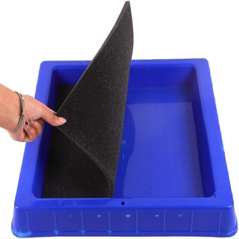 MWAYOYTE Shoe Mat Sterilized Floor Mats, Shoe Soles Disinfecting Floor Mats, Sanitizing Doormat Sponge Entrance Mat Foot Mat for Hospital Laboratory Animal Husbandry. 