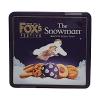 Snowman Assorted Biscuit Selection 350g Tin Box Milk Chocolate Fudge Jam 'n' Cream Viennese Chocolate & Cream Triple Chocolate Cookies view 1