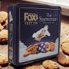 Snowman Assorted Biscuit Selection 350g Tin Box Milk Chocolate Fudge Jam 'n' Cream Viennese Chocolate & Cream Triple Chocolate Cookies view 2
