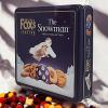Snowman Assorted Biscuit Selection 350g Tin Box Milk Chocolate Fudge Jam 'n' Cream Viennese Chocolate & Cream Triple Chocolate Cookies view 3