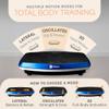 LifePro Hovert 3D Vibration Plate, Full Body Exercise Machine with Dual Motors, Lymphatic Drainage & Fitness Workout Platform with Remote, Bands & 99 Speed Levels (Blue) view 3