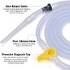 2L Silicone Enema Bag Douche Bag Kit, 1 Set 2m Replace Tubes with Pulley Valve Anal Douch for Men Cleansing Non-Toxic Nozzles (2L & 1Tubes Set) Colon Cleaning Silicone Coffee Bag Reusable view 2