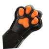 NULYLU Portable Massage Tool for Comfortable Experience Back Scratcher Cat Shaped with Bead Extension Rod Made of Silicone and Stainless Steel and Relieve Itching Suitable for Parents view 2