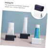 minkissy Wall-mounted Toothpaste Holder Squeezer Non-drill Easy Install Space-saving for Boys and Girls Adults Kit view 2