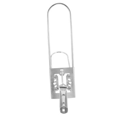 minkissy Metal Flat Mop Frame Folding Mop Holder for Hardwood Tile Concrete Floors
