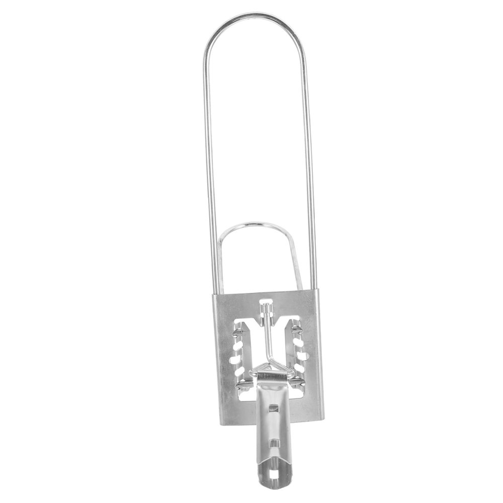 minkissy Metal Flat Mop Frame Folding Mop Holder for Hardwood Tile Concrete Floors