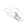 minkissy Metal Flat Mop Frame Folding Mop Holder for Hardwood Tile Concrete Floors view 3